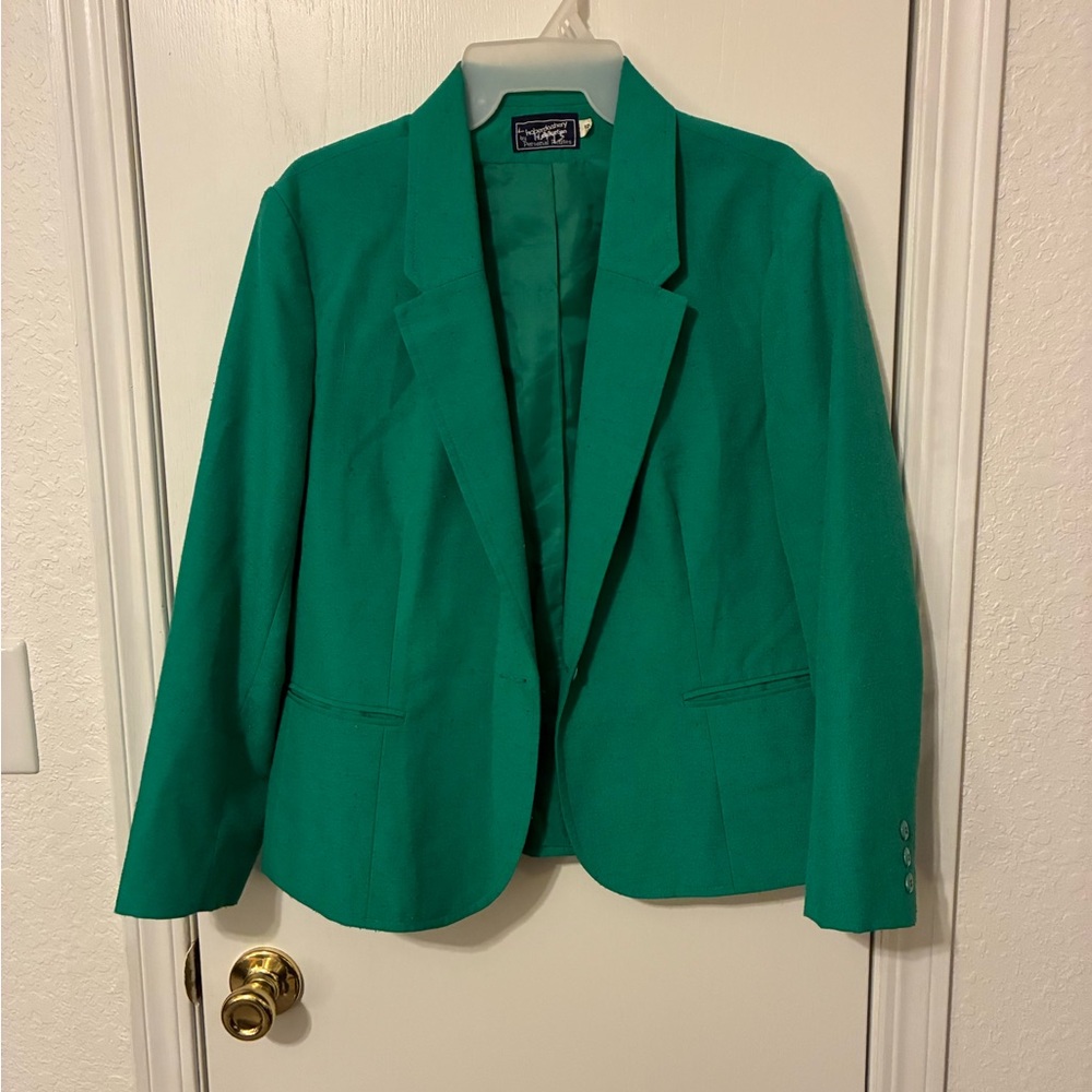 Vibrant Green Blazer